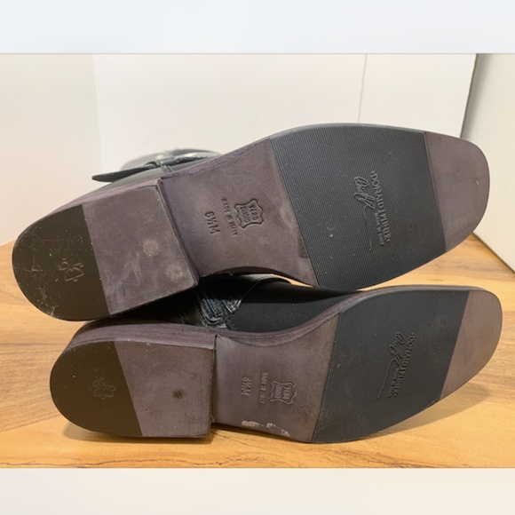 Donald J Pliner Black Elastic Knee High Boots - Picture 8 of 8